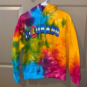 tie-dye hoodie